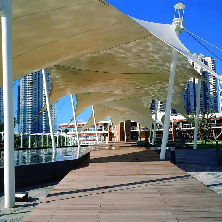 龙口市膜结构景观棚