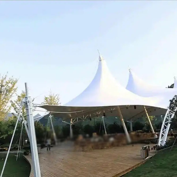 龙口市膜结构景观棚