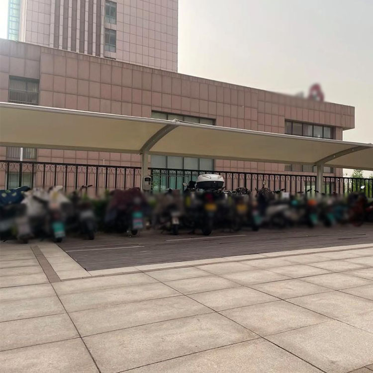 龙口市膜结构电动车棚