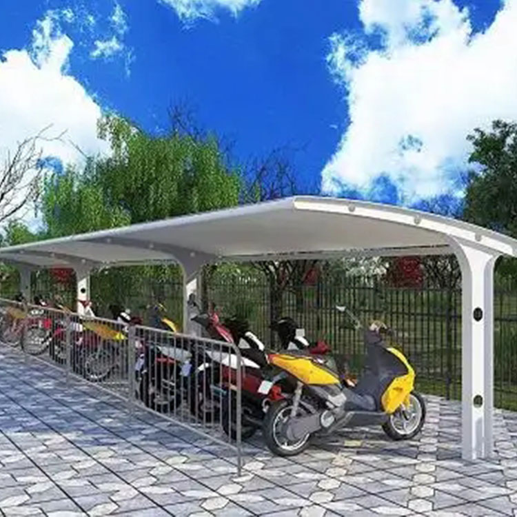 龙口市膜结构电动车棚